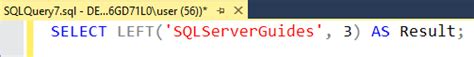 left sql server|sql server substring left.